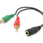 Cabo EQUIP Audio Split Female x 1 to Male x 2