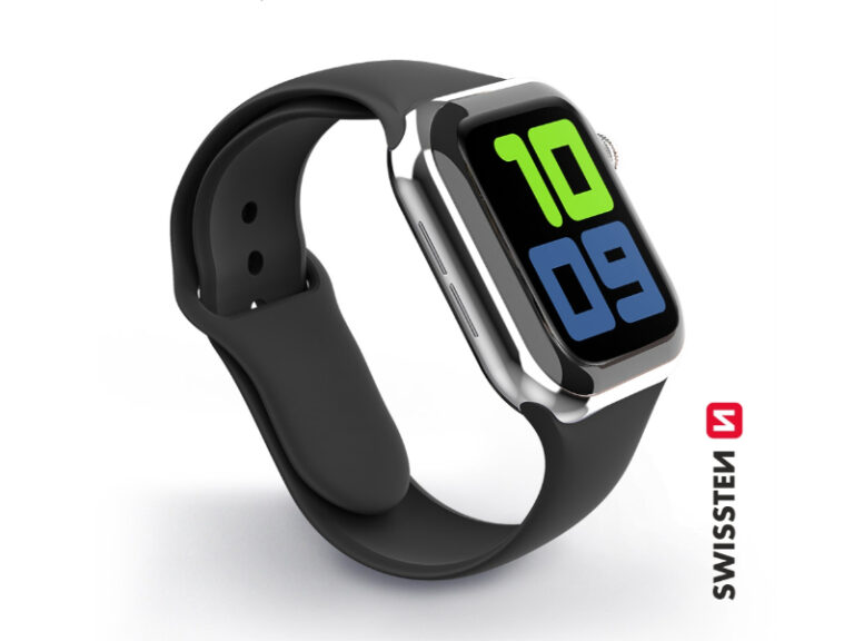Bracelete de silicone para Apple Watch 38-41mm (preta)