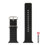 Bracelete Swissten Wave para Apple Watch 42-49mm (Preto)