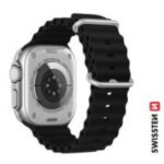 Bracelete Swissten Wave para Apple Watch 42-49mm (Preto)