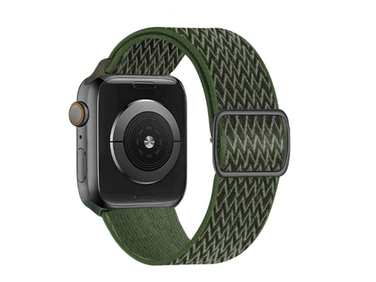 Bracelete de Nylon Swissten para Apple Watch 38-41mm (khaki)