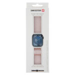 Bracelete de Nylon Swissten para Apple Watch 42-49mm (Rosa)