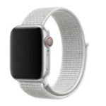 Bracelete Nylon Velcro Swissten para Apple Watch 38-41mm (Branco)
