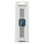 Bracelete Nylon Velcro Swissten para Apple Watch 42-49mm (Branco)