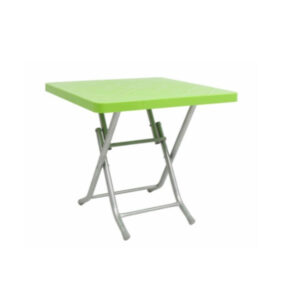 Mesa Picnic Dobrável Verde 80X80X75CM