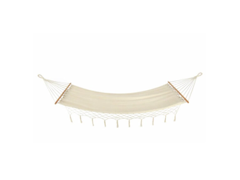 Cama Baloiço Macrame Creme 200X80CM