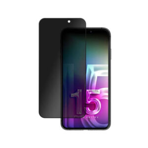 Película de vidro de privacidade 3MK iPhone 15 Pro