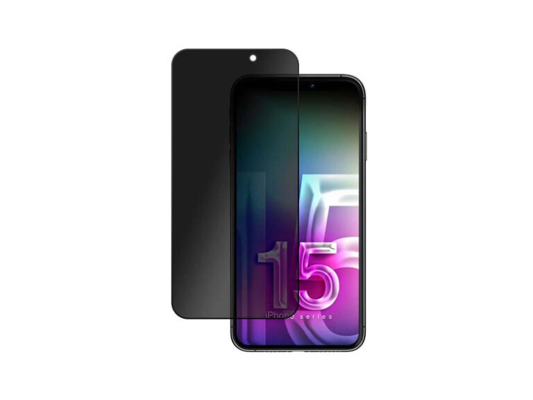 Película de vidro de privacidade 3MK iPhone 15 Pro