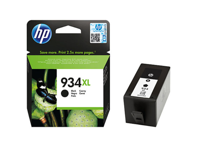Tinteiro HP 934XL Preto