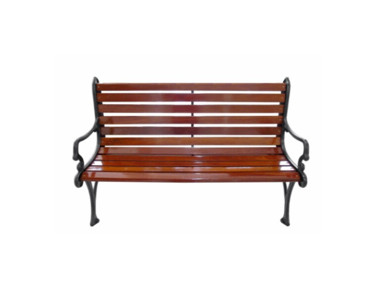 Banco de Jardim Ccostas Castanho 129X60X79CM