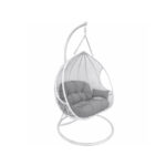 Cadeira de Baloiço Branco 120X133X70CM