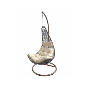 Cadeira de Baloiço Castanho 80X70X125/195CM