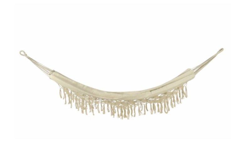 Cama Baloiço Macrame Creme 200X150CM