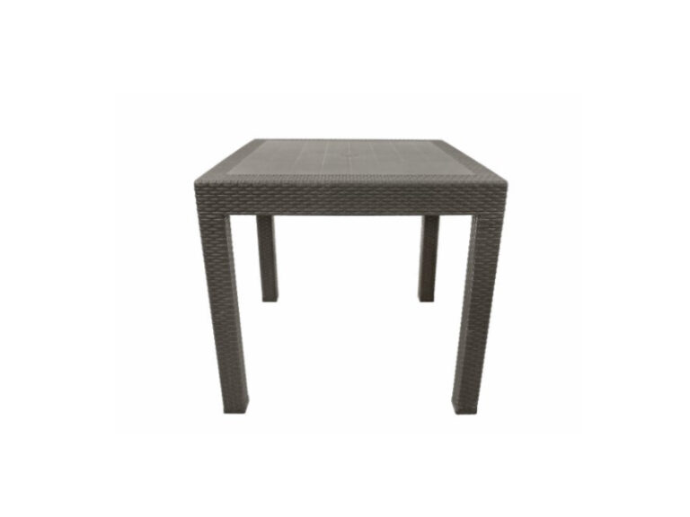 Mesa Quadrado Rattan Moca 80X80X74CM