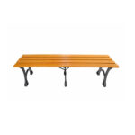 Banco de Jardim Castanho 150X40X40CM