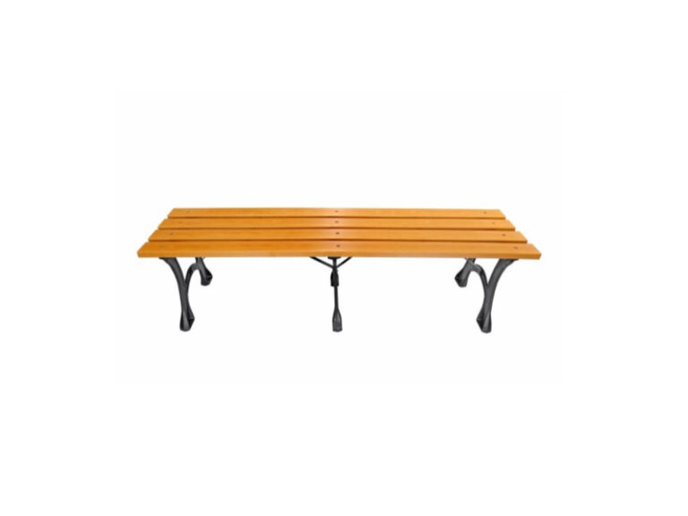Banco de Jardim Castanho 150X40X40CM