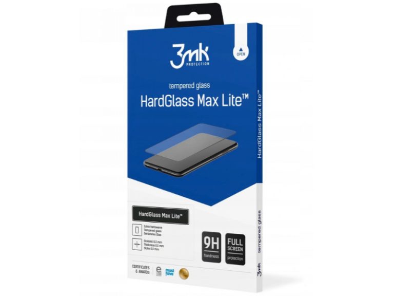 Película de Vidro Temperado 3MK HG Max Lite Samsung G525 Xcover 5 preto