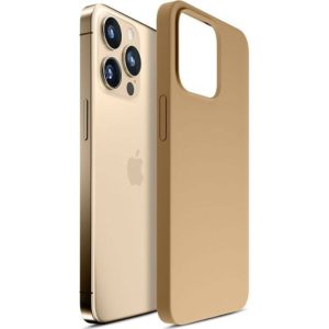 Capa 3mk iPhone 14 Pro Hardy MagCase Dourado