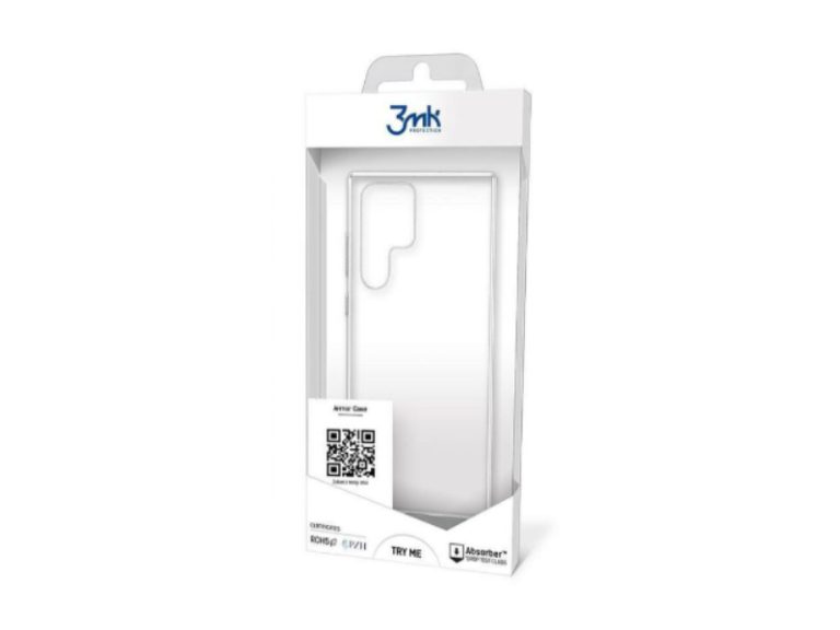 Capa para Samsung Galaxy S22 Ultra 3mk Rígida Transparente