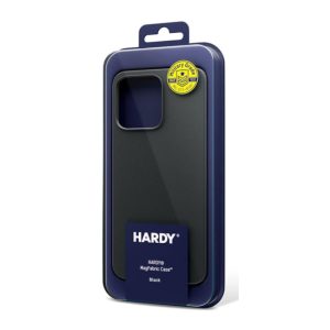 Capa 3mk HARDY MagFabric para iPhone 15 Preta