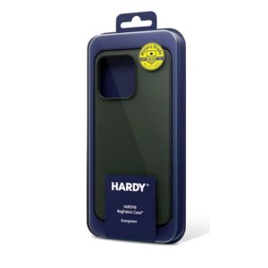 Capa 3mk HARDY MagFabric para iPhone 15 Verde