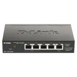 D-link 5-Port Gigabit PoE Smart Managed Switch wit