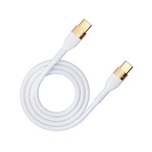 Cabo Usb-c 3MK Hyper Silicone 2M 100W Branco