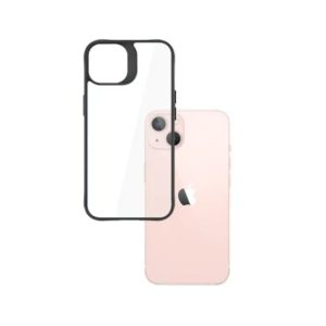 Capa Satin Armor 3MK iPhone 14 Transparente/Preto