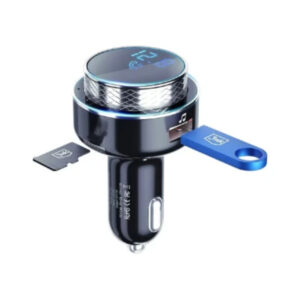 Carregador de Isqueiro 3MK HyperCar + Transmissor FM/Bluetooth Preto