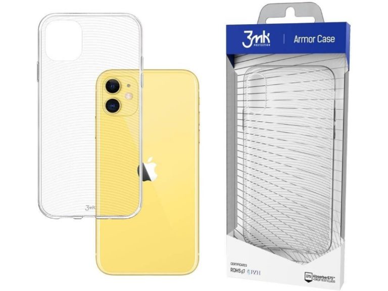 Capa 3MK iPhone 11 Armor Case Transparente