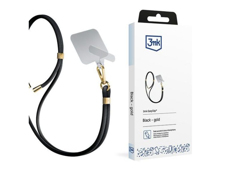 Cabo 3mk para Estojo EasyClip Preto (Ouro)