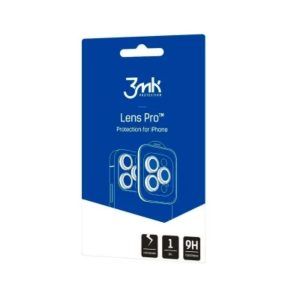 Película 3MK Lens Protection iPhone 15 Pro/Pro Max Preto