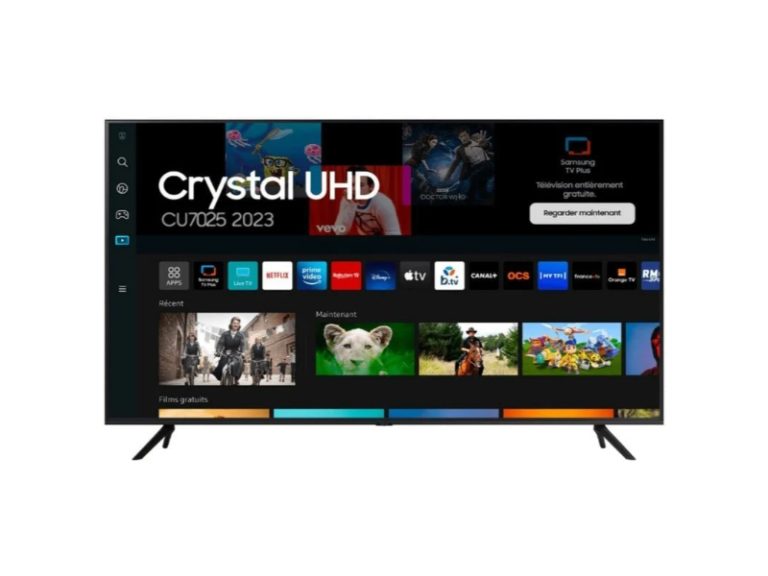 TV Samsung 55CU7025 55" Crystal 4K UHD TU55CU7025KXXC
