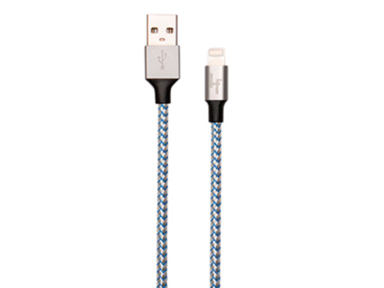 Cabo Halfmman USB 2.0 para Lightning Bubble Series 1.0m