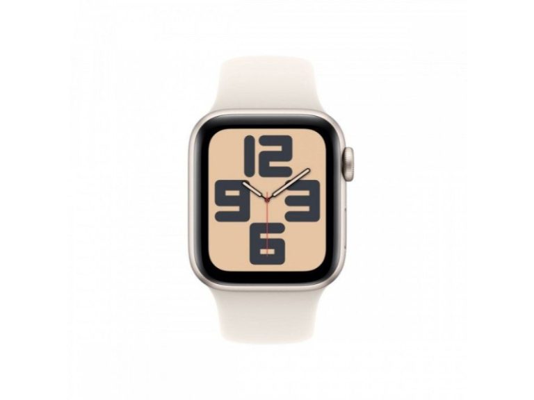 Apple Watch SE (2024) GPS 40mm Alumínio Luz das Estrelas