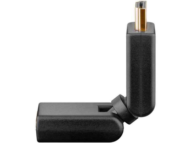 Adaptador Goobay Hdmi 360 Rotativo Preto