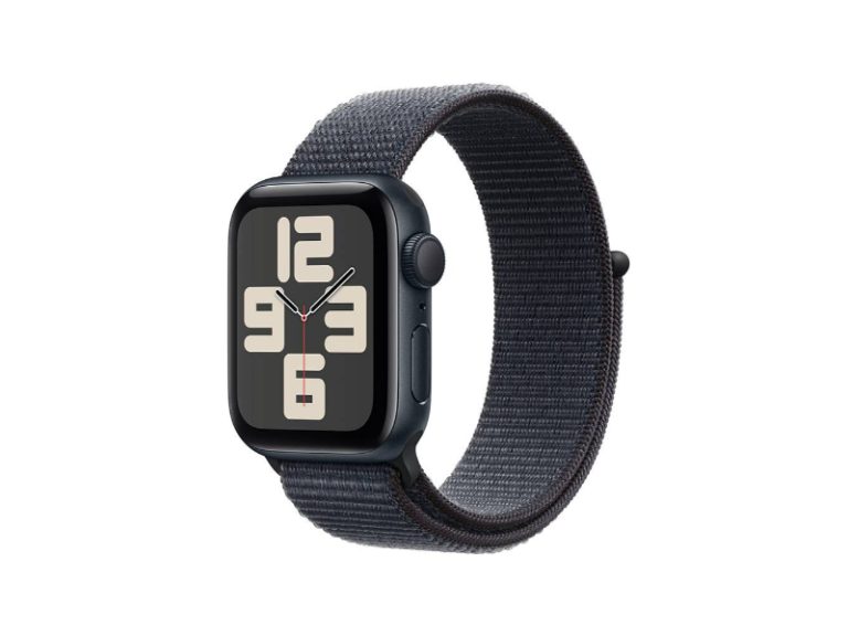 Apple Watch SE (2024) GPS 40mm Alumínio Meia-noite Loop Desportiva Tinto
