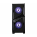 Caixa ATX MSI MAG Forge 100M Preta
