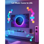Painéis de Luz Led Govee H6061 Glide Hexa RGB 2_6974316991038
