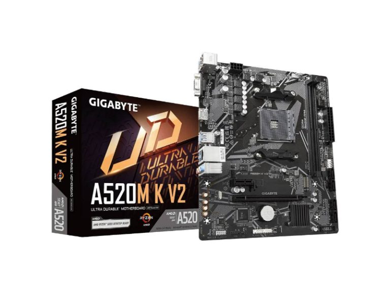 Motherboard Micro-ATX Gigabyte A520M K V2 SktAM4