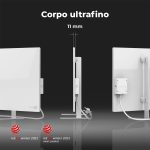 Aquecedor AENO Premium Eco Smart GH1S 700W Wi-Fi Branco