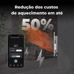 Aquecedor AENO Premium Eco Smart GH1S 700W Wi-Fi Branco
