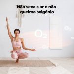 Aquecedor AENO Premium Eco Smart GH1S 700W Wi-Fi Branco