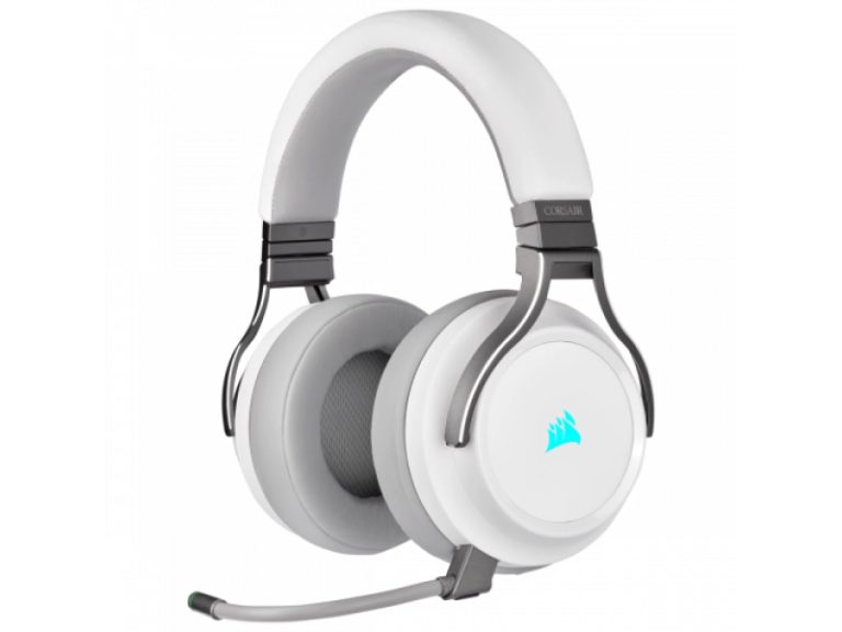 Headset Corsair Virtuoso Wireless 7.1 Branco
