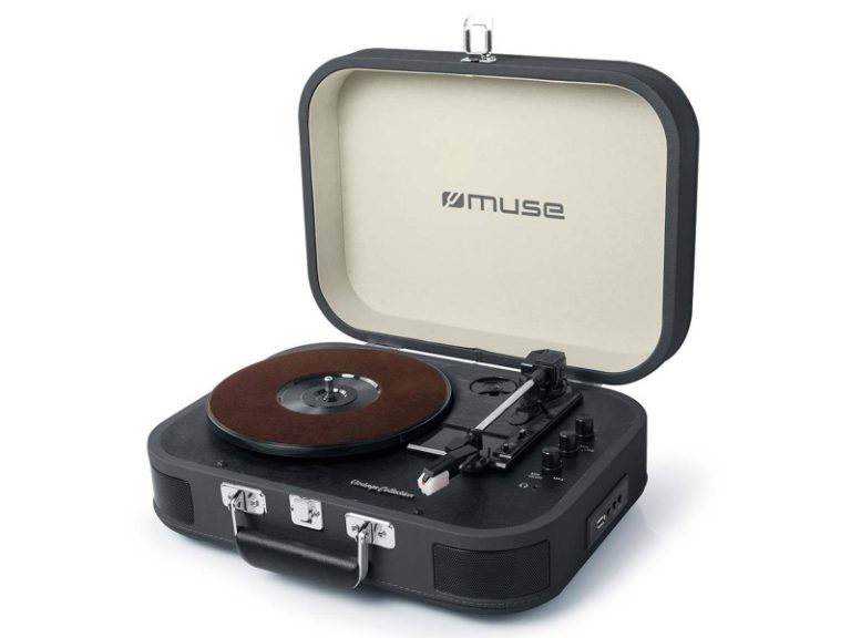 Gira-Discos MUSE MT-201 DG Vintage Collection Stereo 33/45/78 RPM Bluetooth