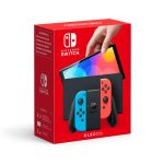 Nintendo Switch OLED 64GB Azul Vermelho Neón 2