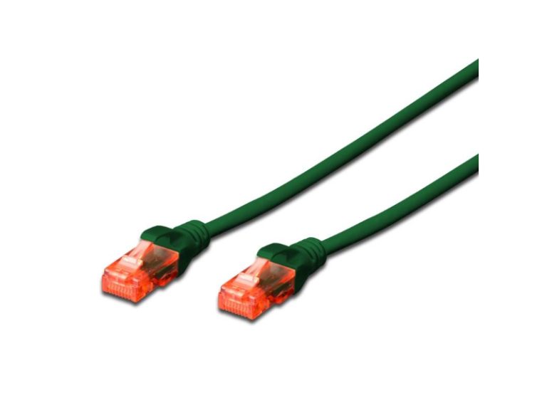 Cabo de Rede Ewent IM1015 Patch Cable CAT 6 UTP 2m Verde