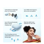 Auriculares Xiaomi Redmi Buds 6 Lite ANC True Wireless Pretos