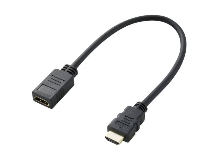 Cabo Extensão HDMI Ewent EC1338 4K 60Hz M/F 0.15m Preto