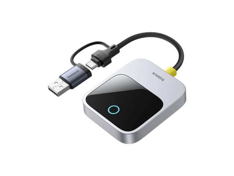 Adaptador Auto Baseus Safe Journey CarPlay Wireless p iPhone